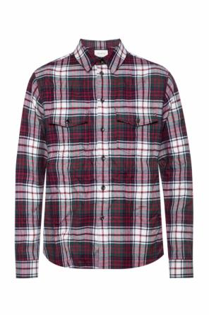 Asymmetrical checked shirt, zdjęcie 1 Asymmetrical checked shirt od Gucci